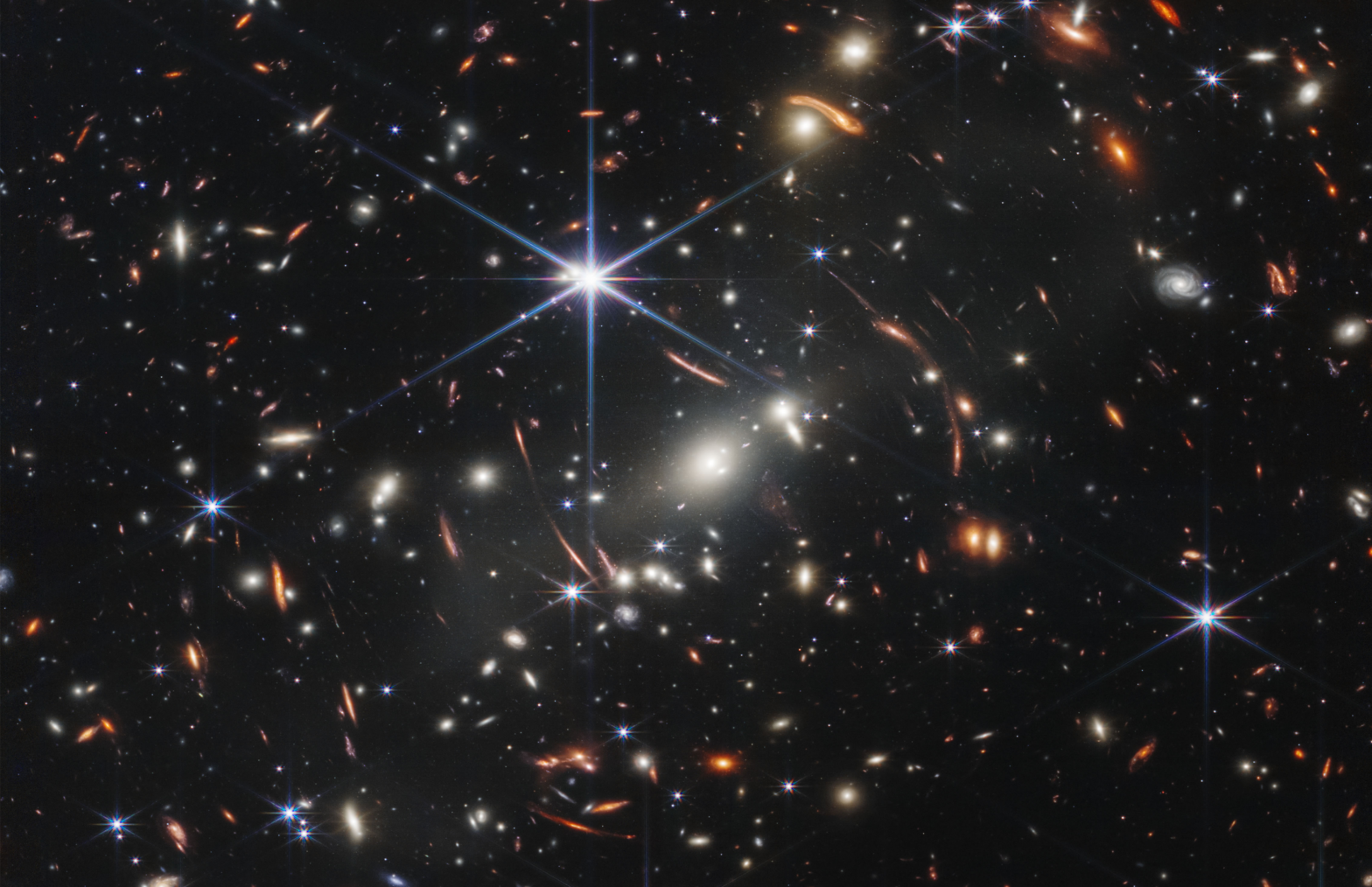 James Webb Space Telescope Deep Field 0723 showing millions of galaxies 4 Billion light years away.